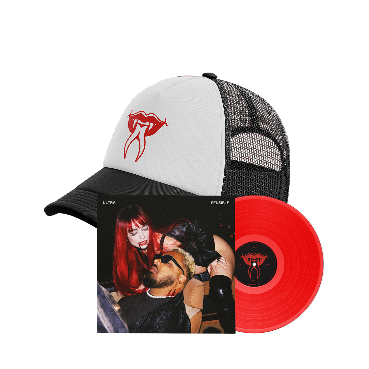 PACK VINYLE + CASQUETTE "ULTRA-SENSIBLE"